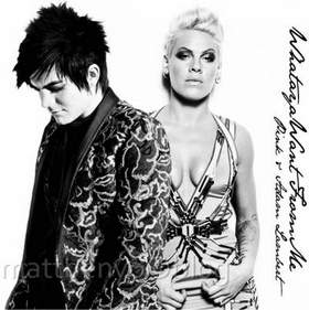 Adam Lambert feat Pink - What do you want from me