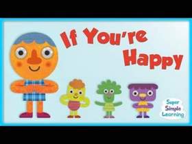 Английские детские песенки - If You're Happy
