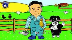 Английские песни для детей - Old McDonald Had a Farm, Ia-Ia-O