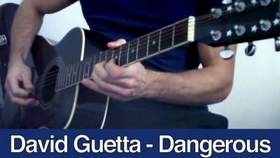 David Guetta feat. Sam Martin - Dangerous (acoustic guitar cover)
