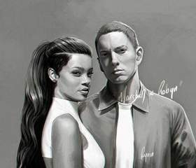 Eminem feat. Rihanna - I'm friends with the monster that's under my bed Я дружу с монстром,