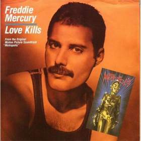Freddie Mercury - Love Kills. Original 1984 Single