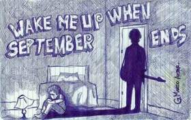 Green Day - Wake Me Up When September Ends - Разбуди меня в конце Сентября