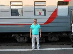 Хатуба-Бомжик - едет поезд №8 ереван-баку (armyan)