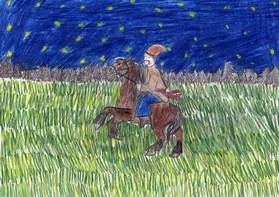 Хор девушек - Выйду ночью в поле с конем