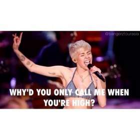 Miley Cyrus - Whyd You Only Call Me When Youre High (Cover)