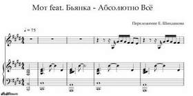 Мот& Бьянка - Абсолютно все (piano)