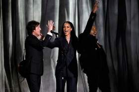 Rihanna, Kanye West, Paul McCartney - FourFiveSeconds (Live at 57th GRAMMYs)