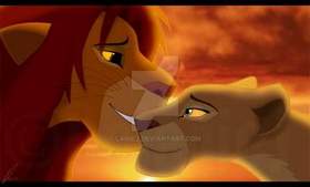 Симба и Нала. король лев - Нынче ты узнал любовь. (на английском)