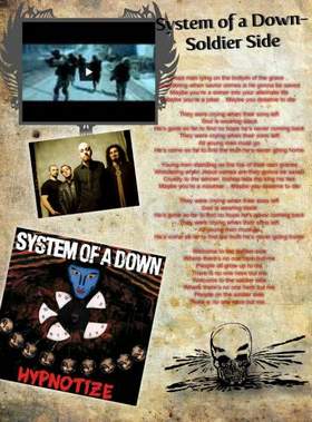 System of a Down (SOAD) - Soldier side