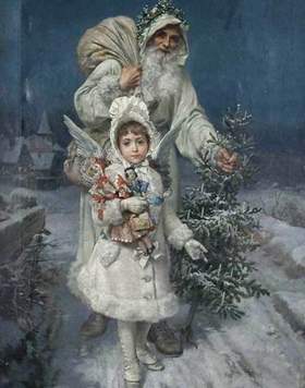 выход Деда Мороза и Снегурочки - Magic Moments